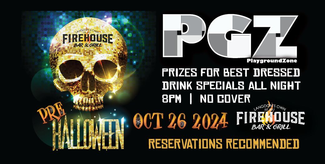 Pre-Halloween with Playground Zone