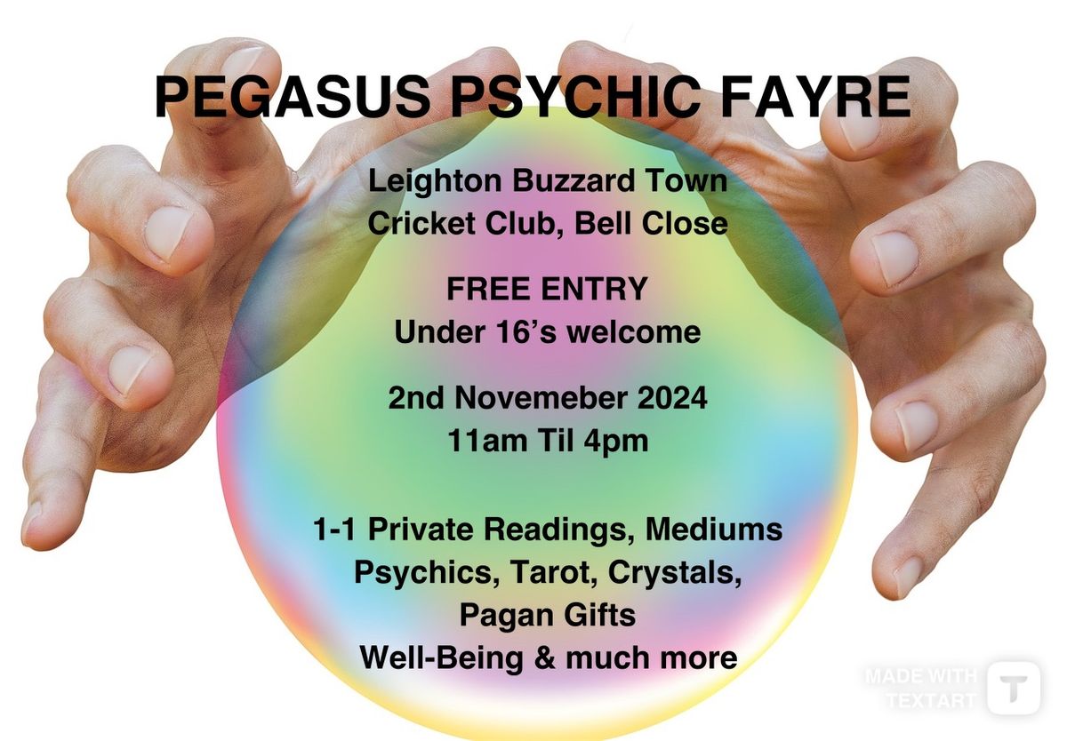 Psychic Fayre Leighton Buzzard FREE ENTRY