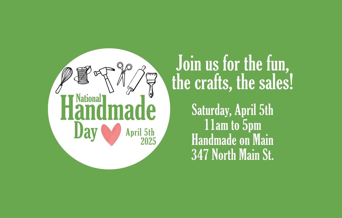 National Handmade Day Celebration