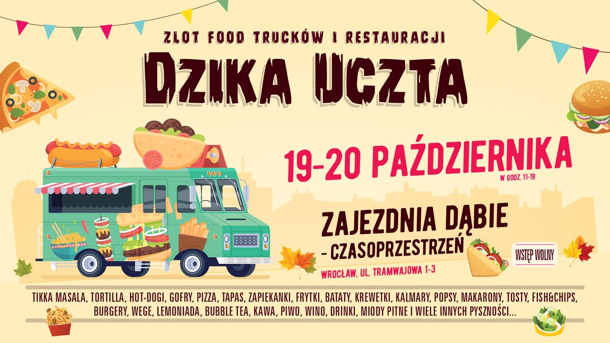 Dzika Uczta - zlot food truck\u00f3w i restauracji