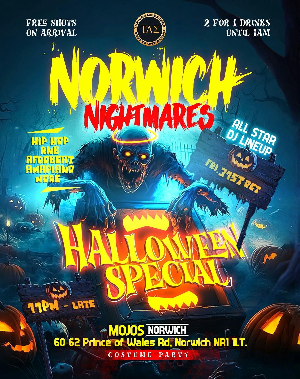 \u03a4\u039b\u03a3 Presents: NORWICH NIGHTMARES
