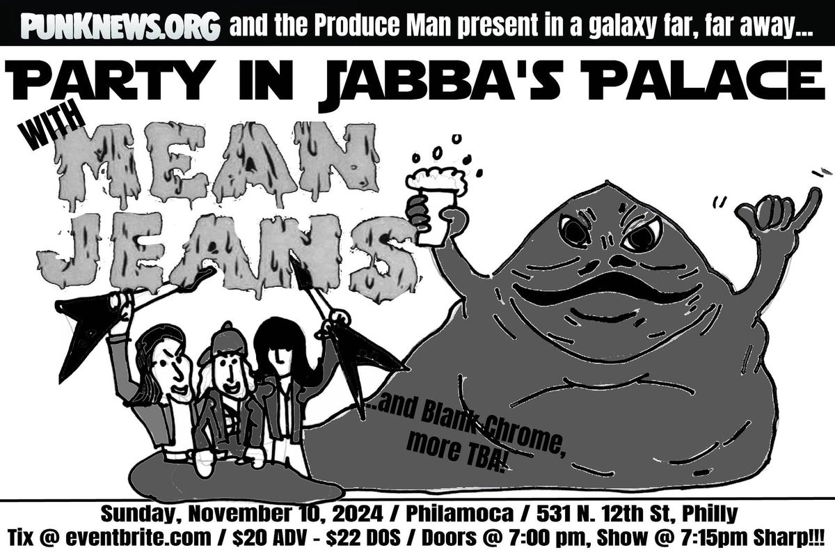 Mean Jeans, Blank Chrome, TBA at Philamoca at Party in Jabba's Palace!