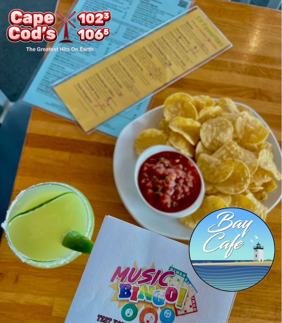 Cape Cod's X Music Bingo @ Bay Cafe Provincetown