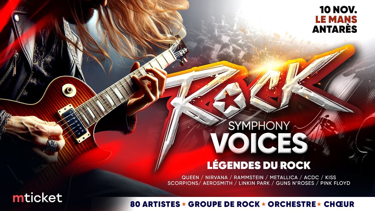 ROCK SYMPHONY VOICES \u00e0 Le Mans !