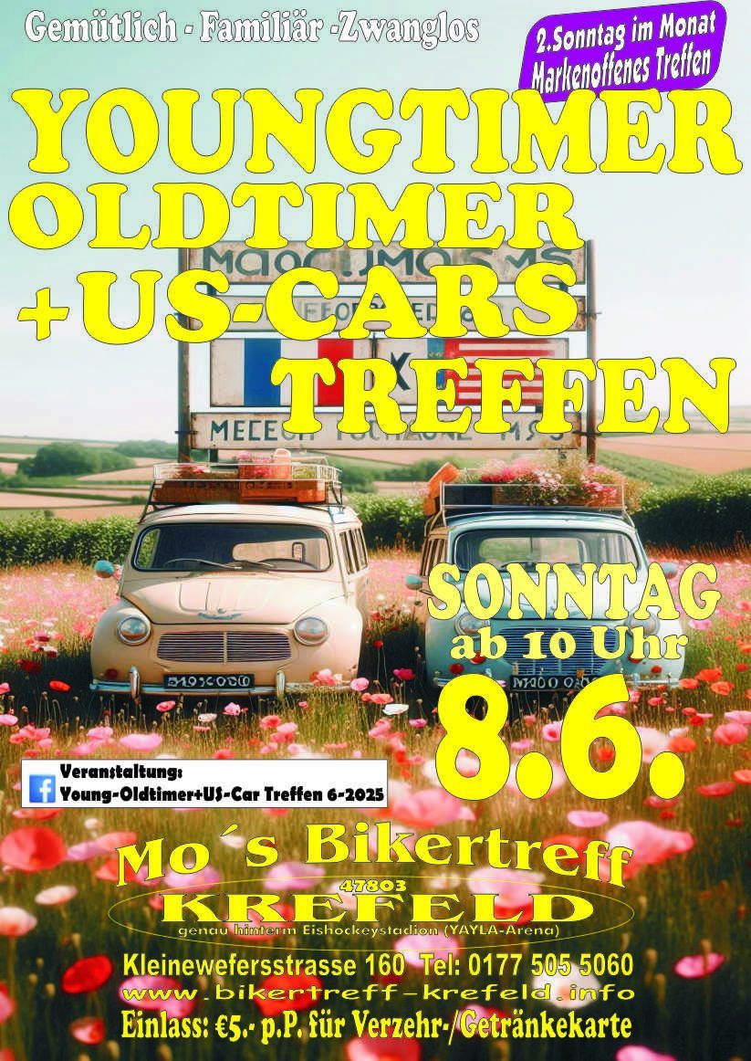 Young -Oldtimer + US-Car Treffen 6-2025