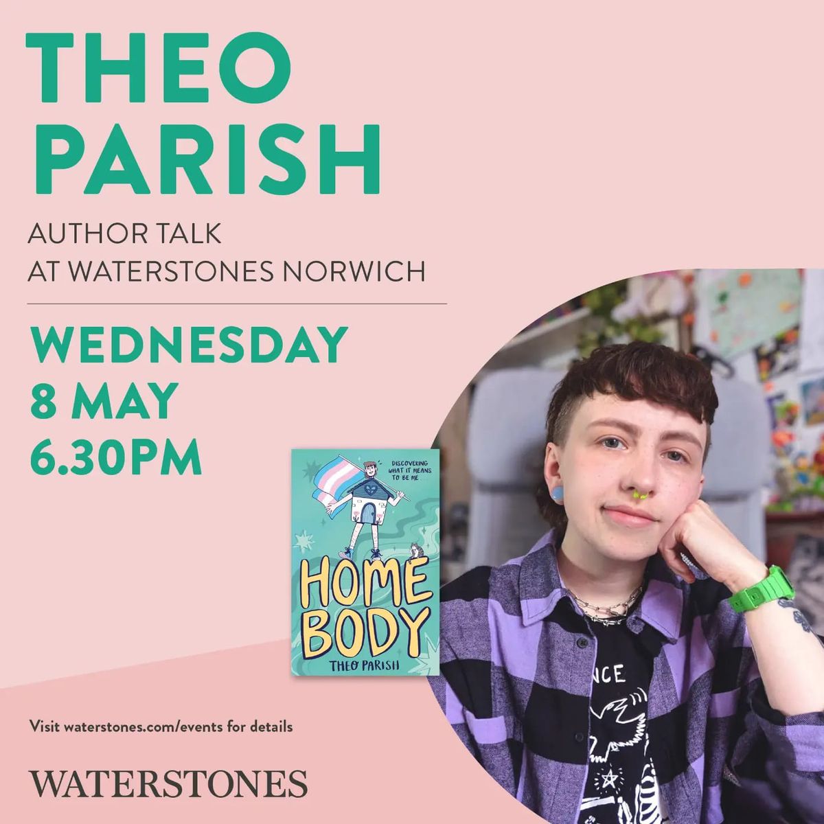 Homebody: An evening with author and illustrator Theo Parish
