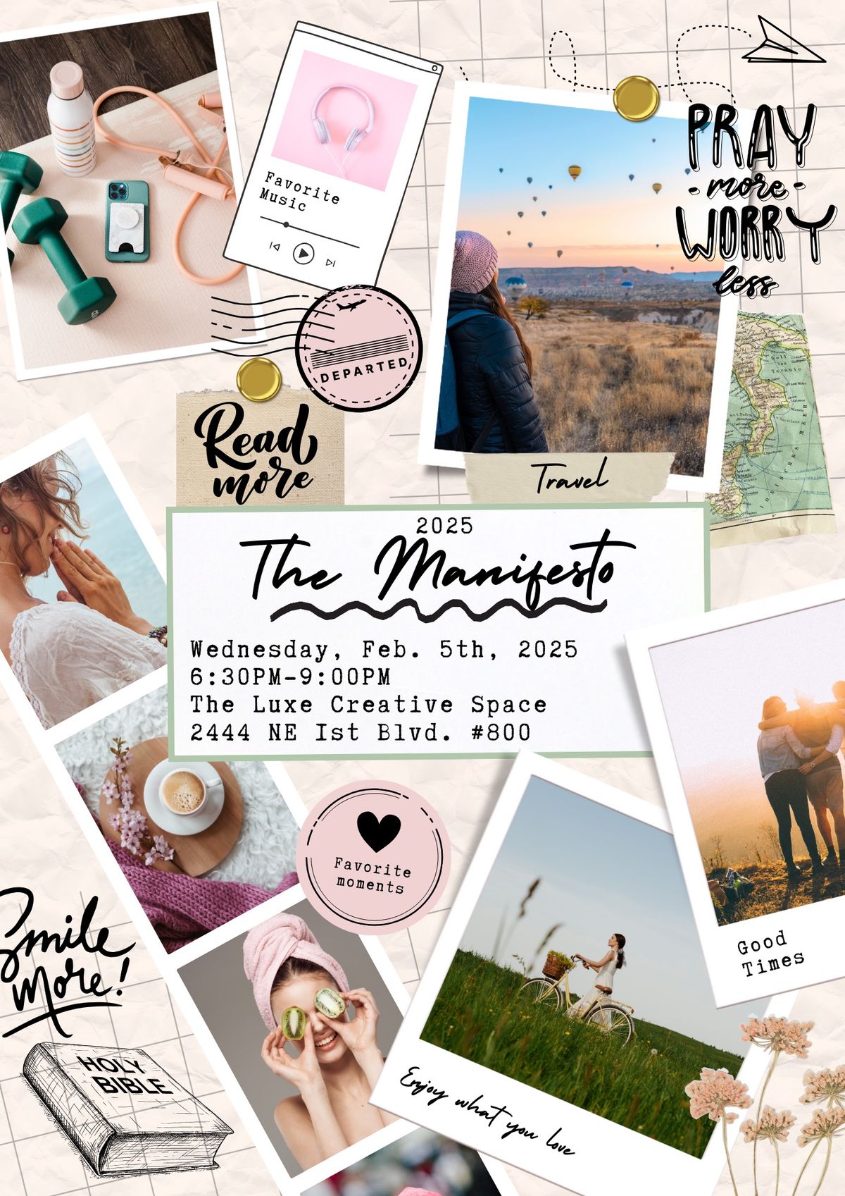 The Manifesto 2025: A Vision Board Party