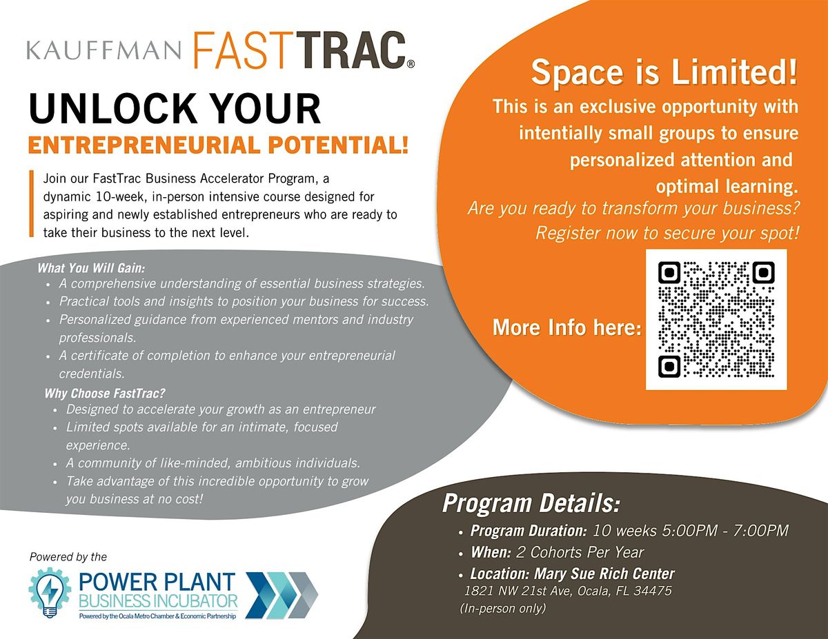 Kauffman FastTrac Business Educational Workshops (Spanish)