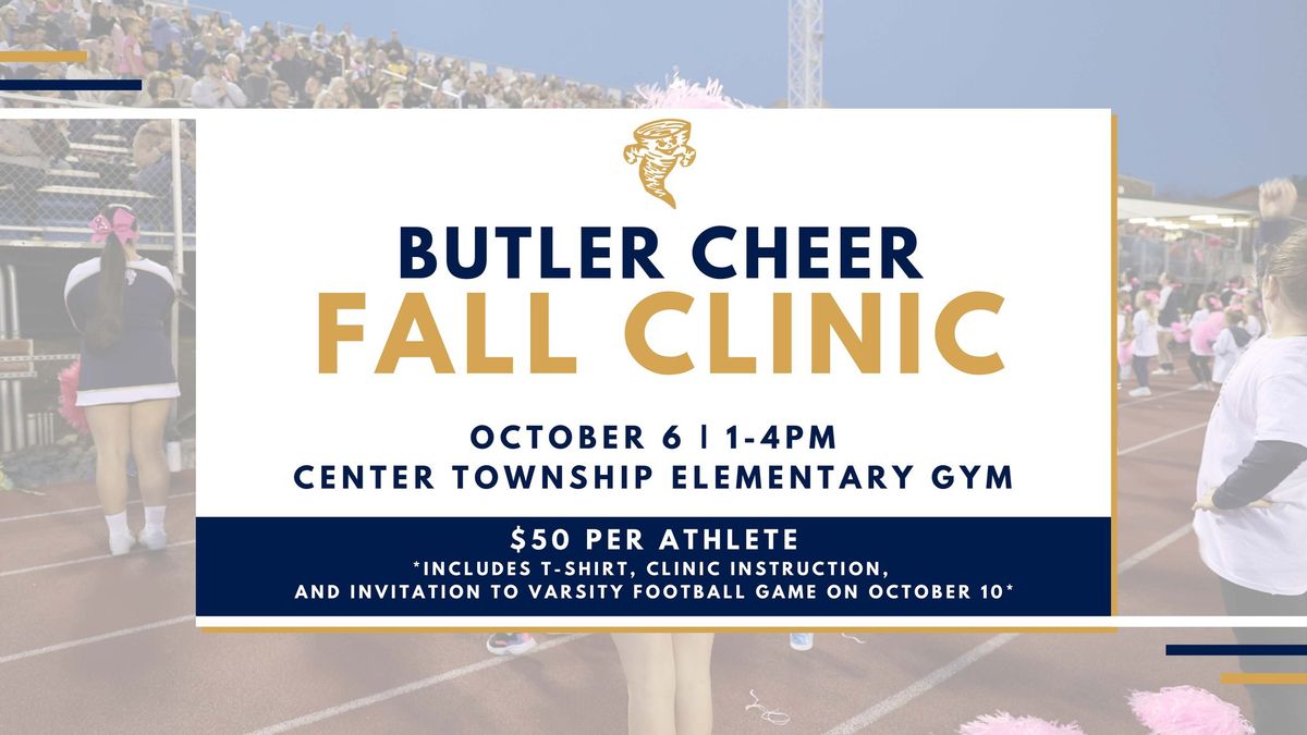 Fall Cheer Clinic