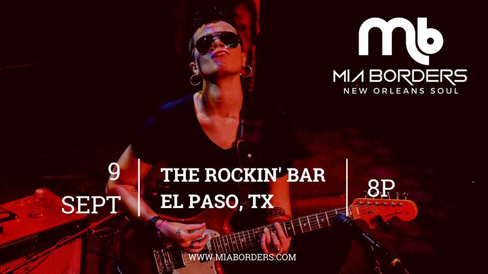 Mia Borders SOLO at The RockIn Bar, The RockIn' Bar El Paso, 9