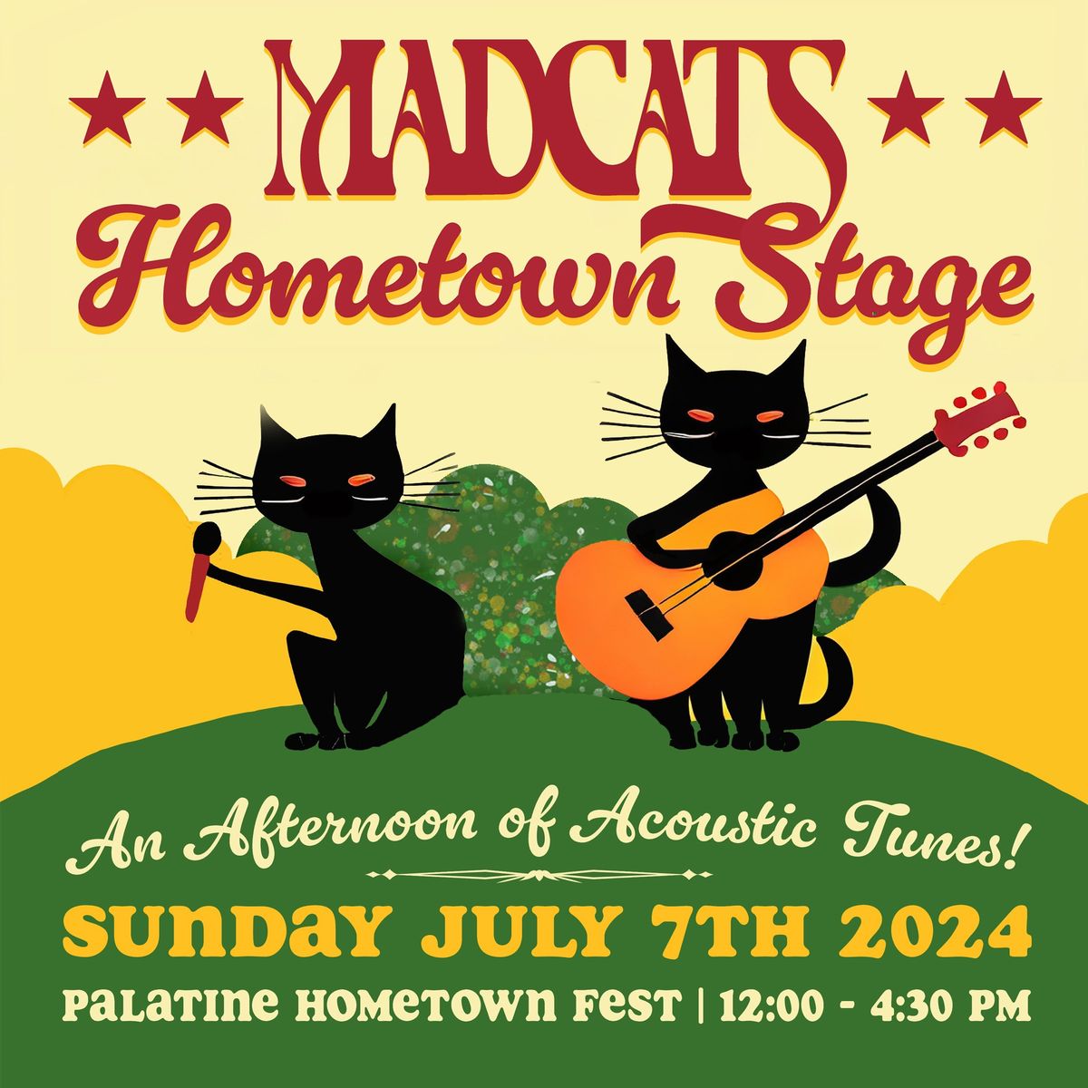 Madcats Stage @ Palatine Hometown Fest 
