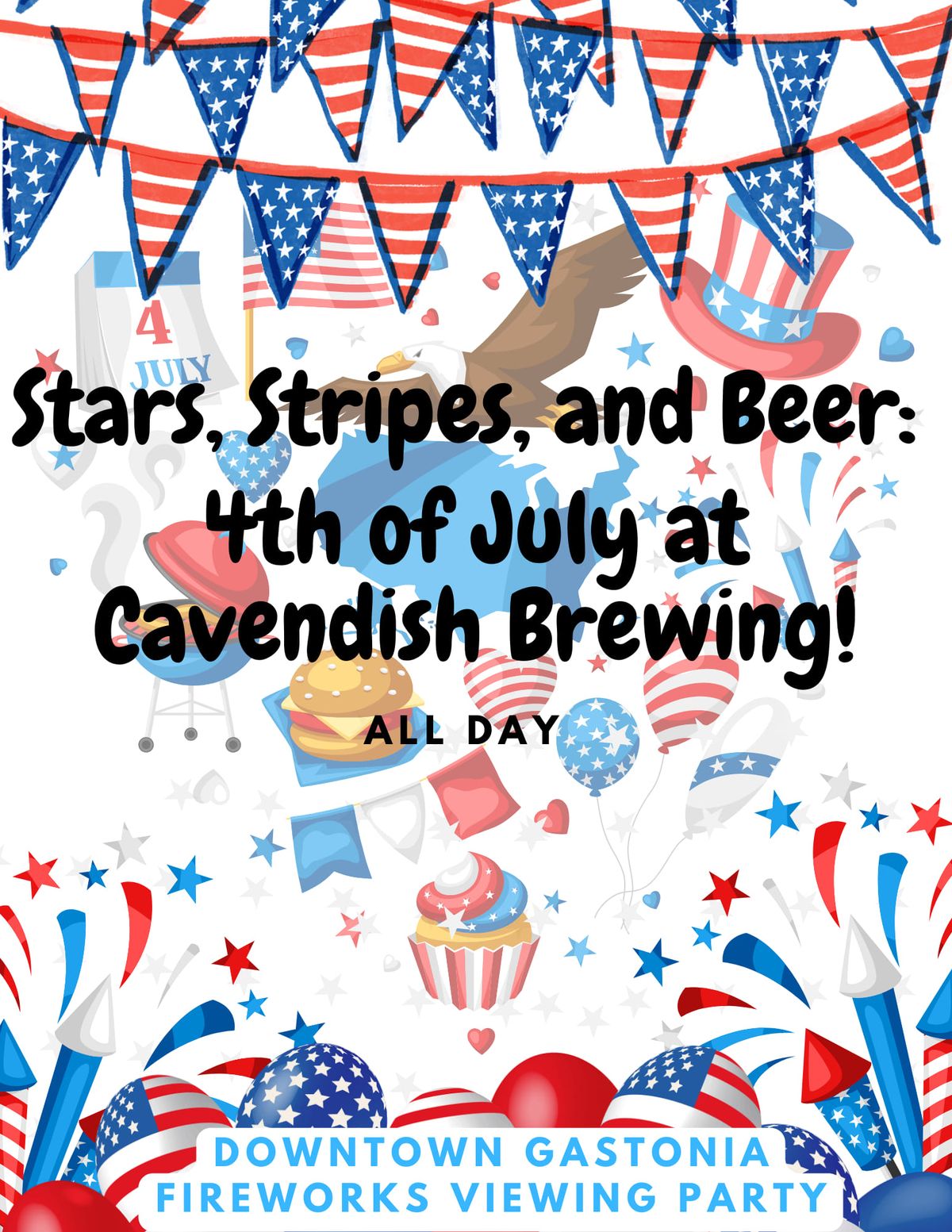 Stars, Stripes, and Beer: 4th of July at Cavendish Brewing Company 