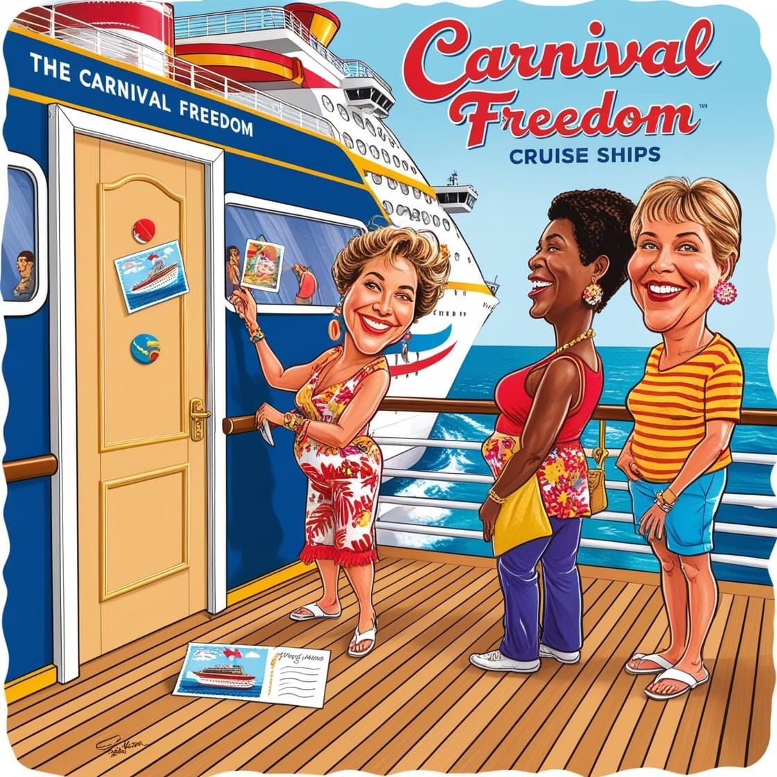 Post Card Exchange - Carnival Freedom 