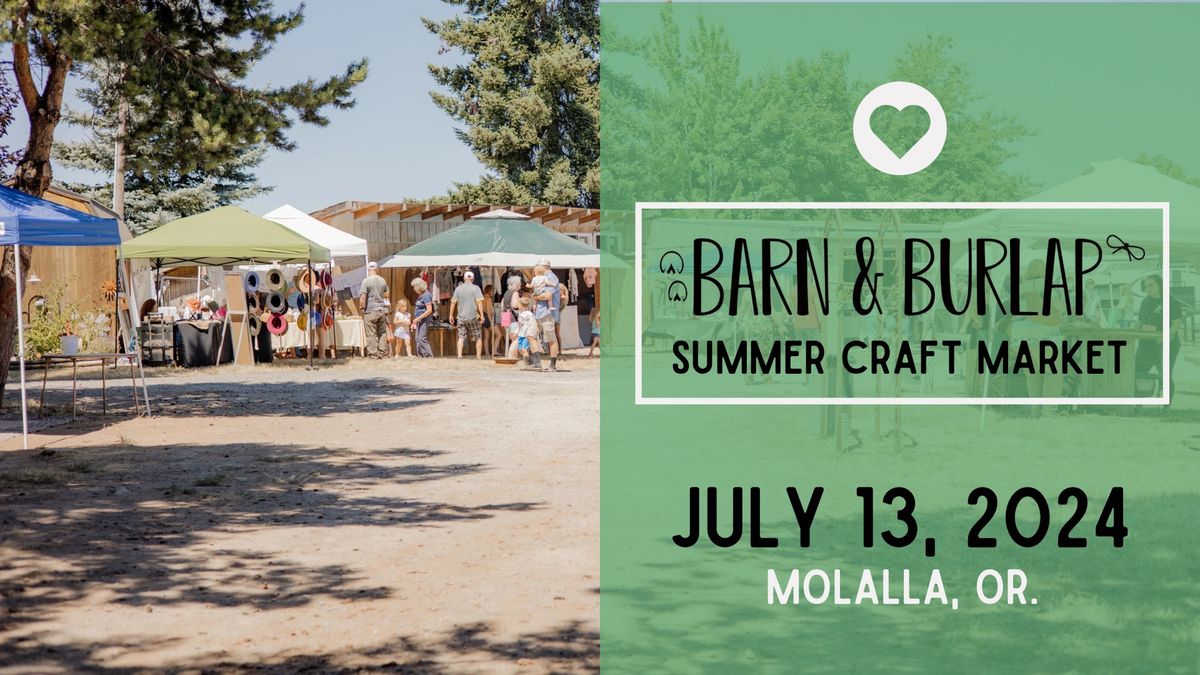 Barn & Burlap Summer Craft Market