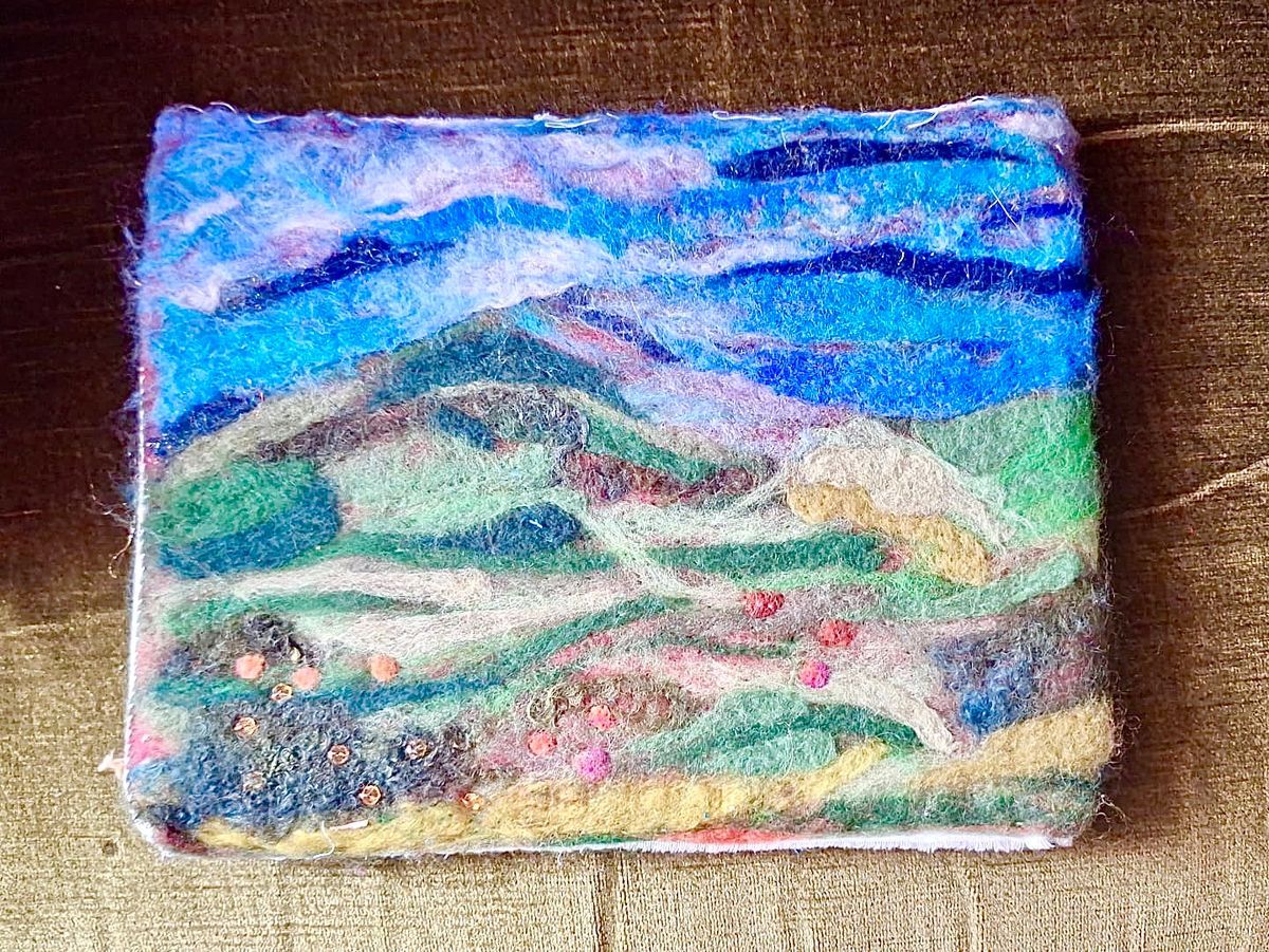 Wet & Needle Felted Landscapes w. Zoe