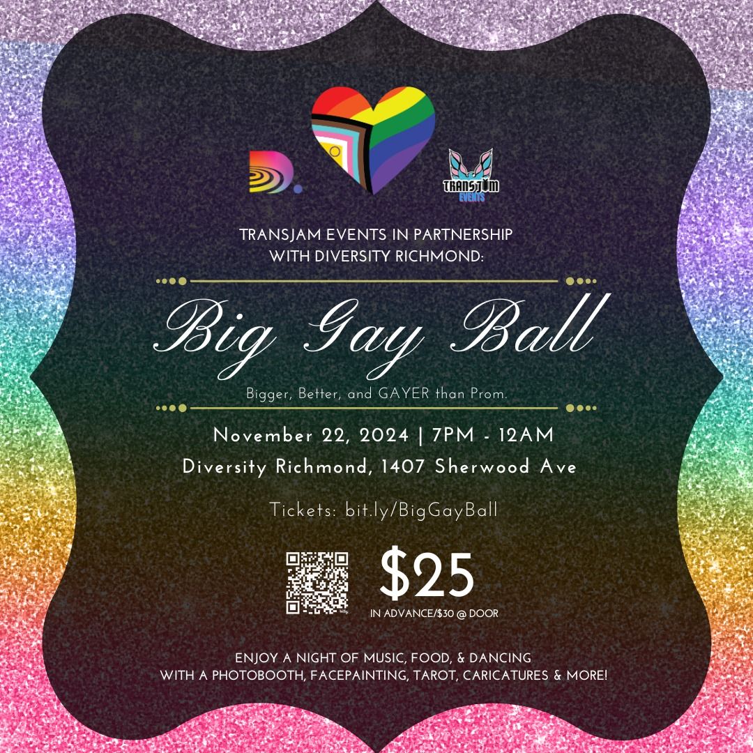 Big GAY Ball @ Diversity Richmond