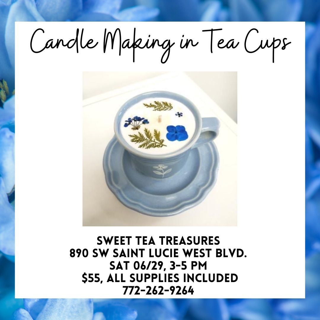 Make your own Tea Cup Candle 