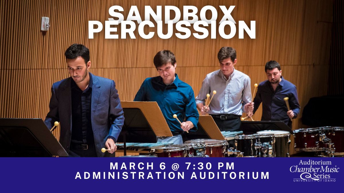 ACMS presents Sandbox Percussion