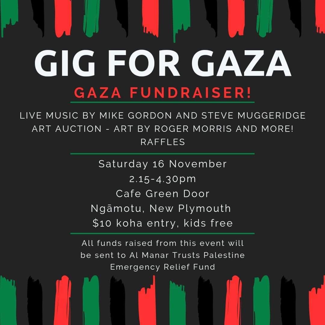 GIG FOR GAZA & ART AUCTION!