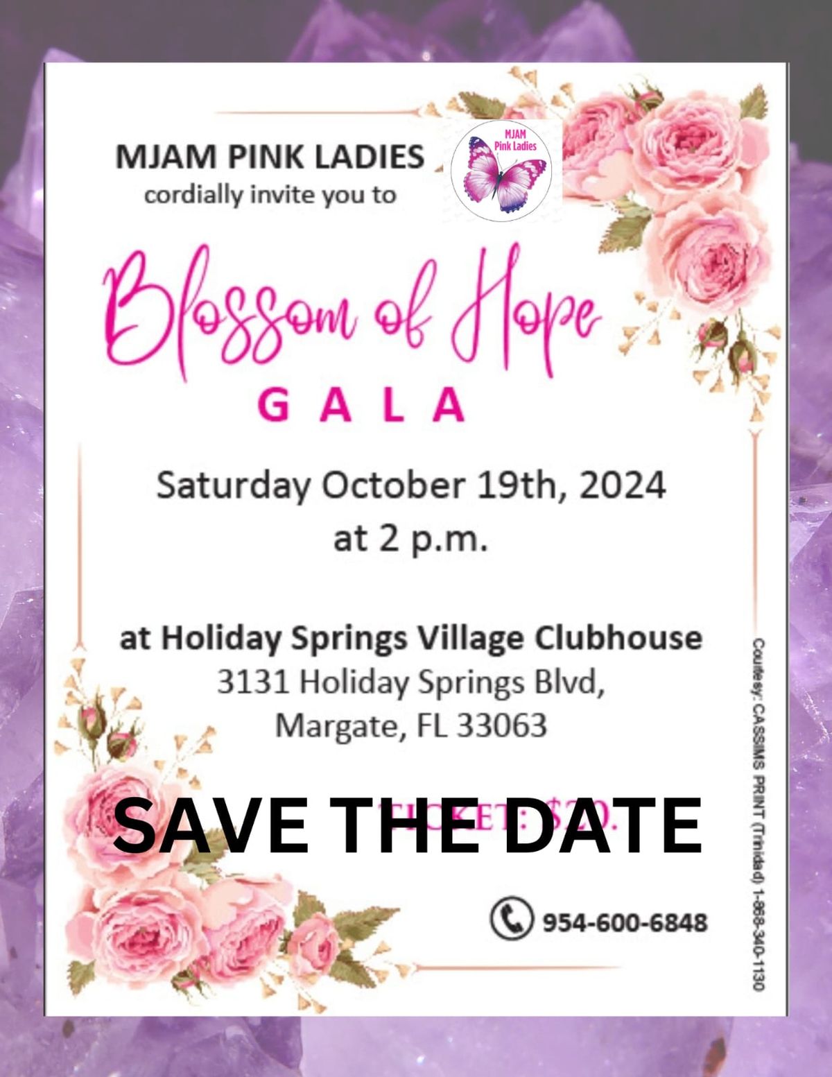 Pink Ladies Blossom of Hope GALA