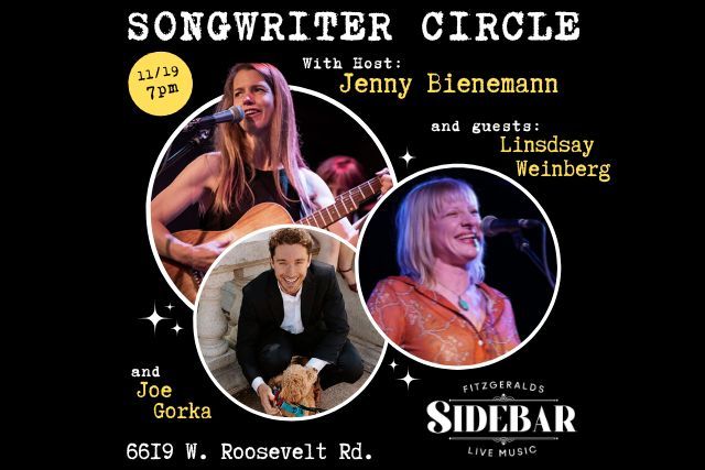 Songwriter Circle Hosted By: JENNY BIENEMANN and guests Lindsay Weinberg...