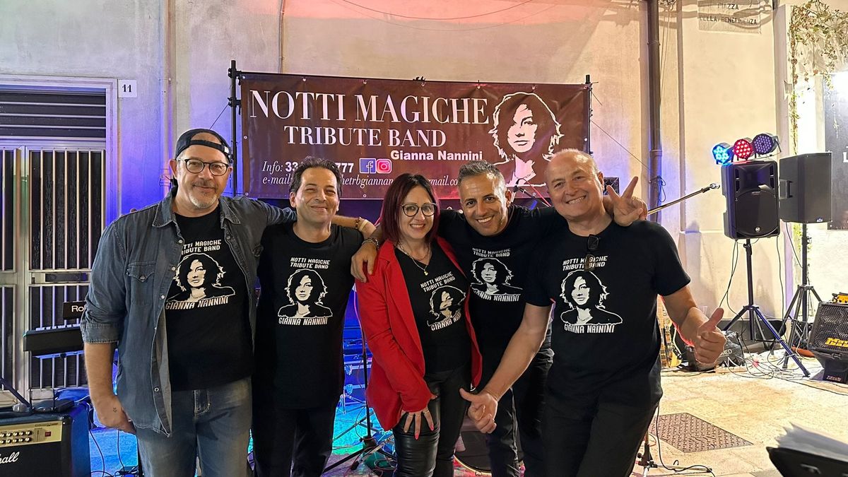 Notti magiche tribute band Gianna Nannini 