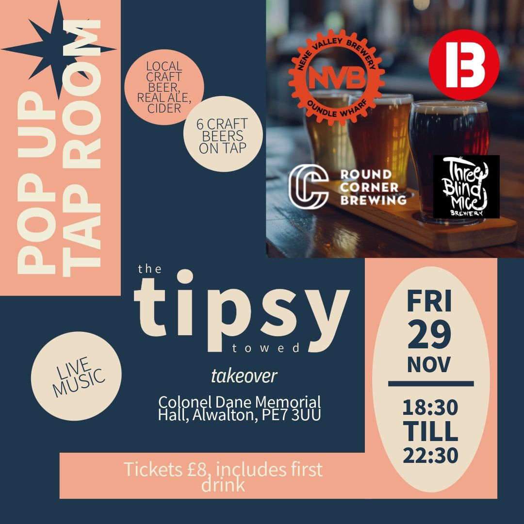 Tipsy Tap Room Pop-Up