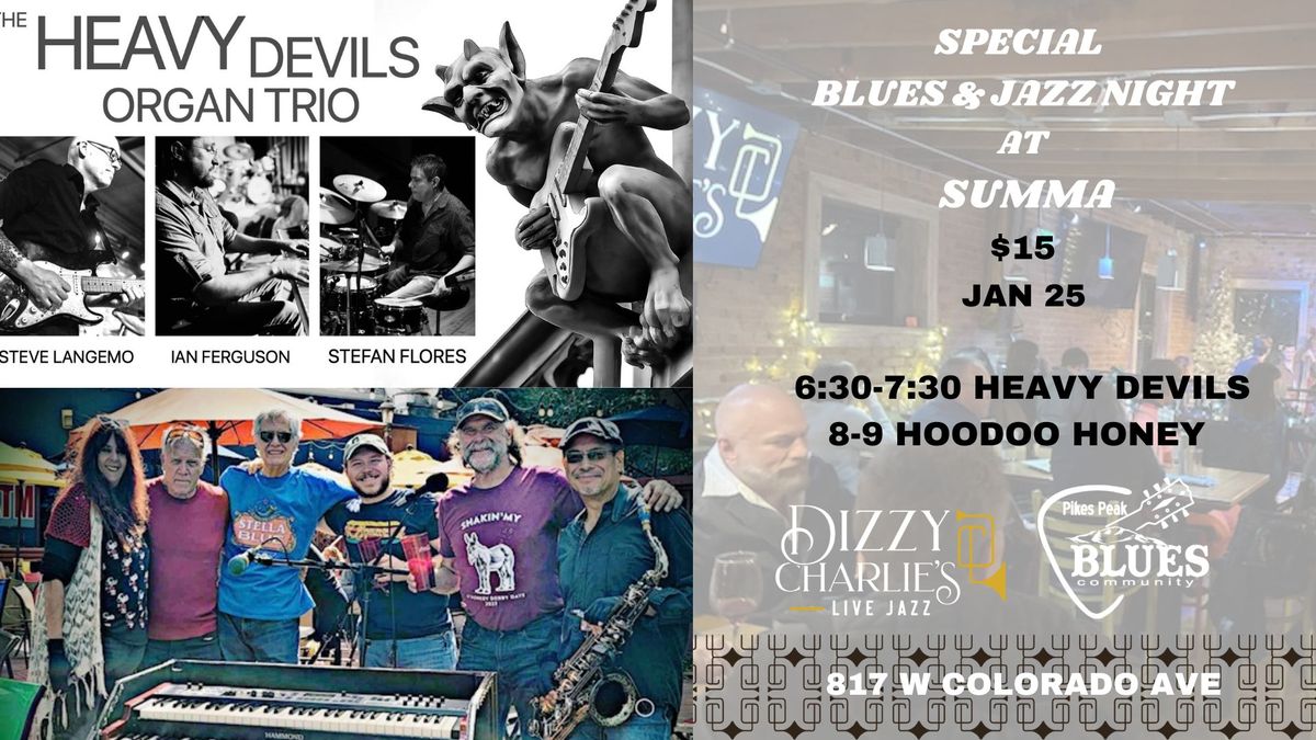 Blues & Jazz Night w\/ Hoodoo Honey & Heavy Devils