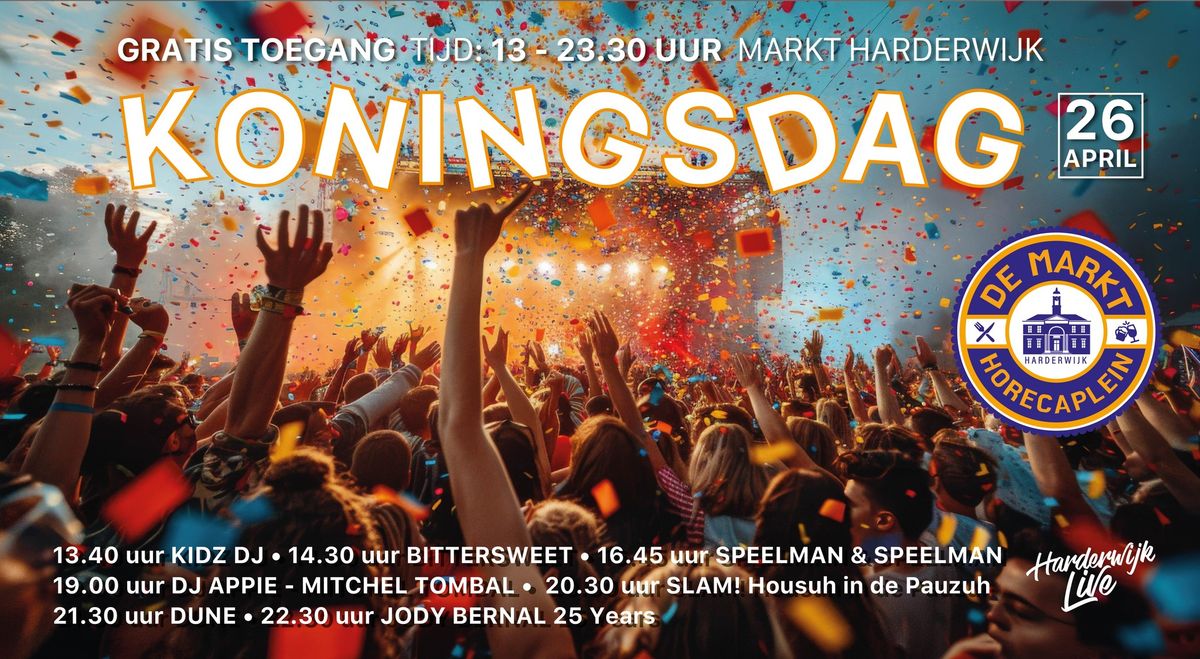 Koningsdag op De Markt