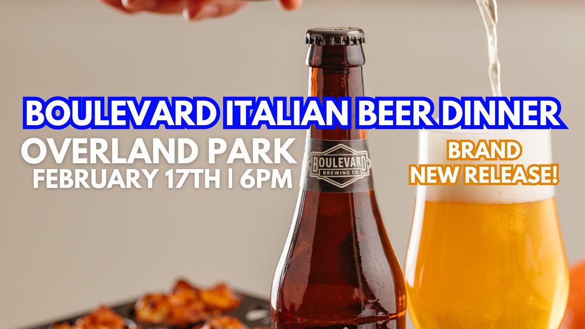 Boulevard Italian Beer Dinner