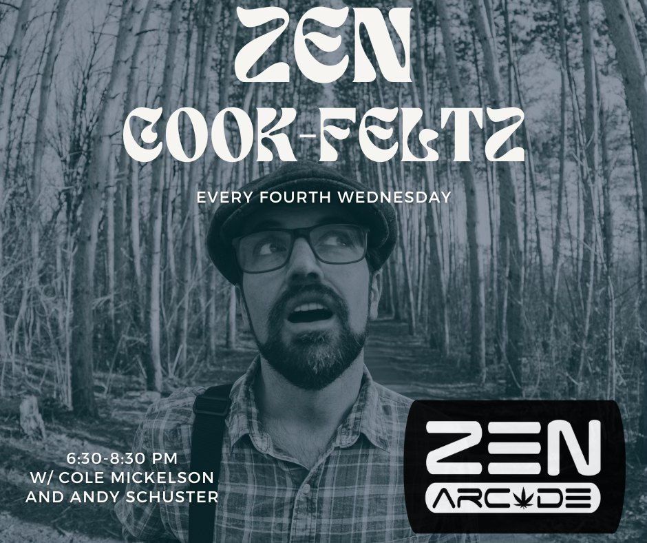 Zen Cook-Feltz - BCF Trio at Zen Arcade Every Fourth Wednesday