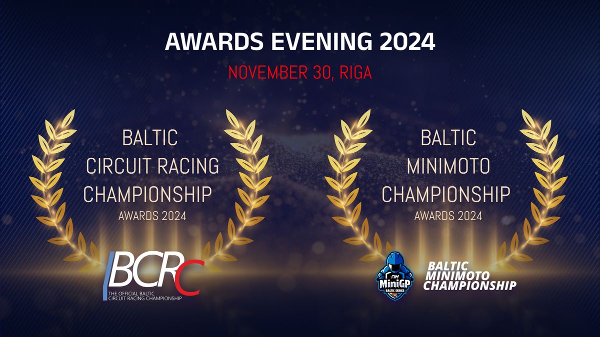 Baltic Circuit Racing Championship and Baltic Minimoto Championship Awards Evening