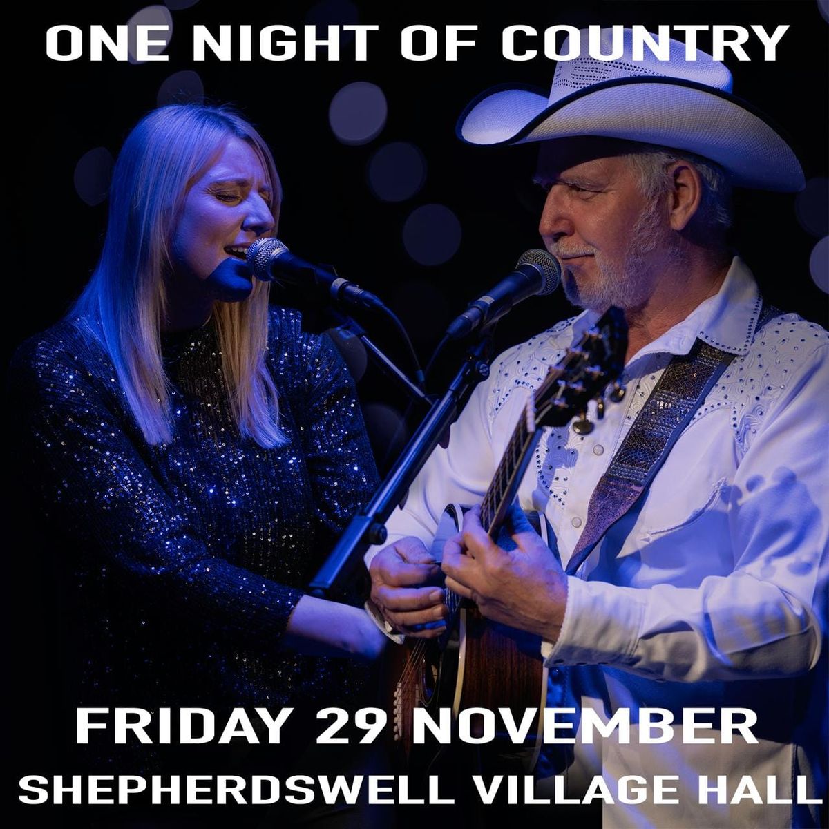 One Night of Country - Shepherdswell Village Hall (29th November)