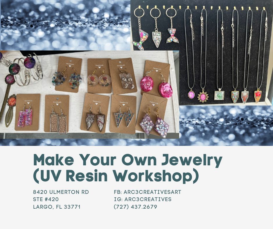 Make Your Own Jewelry Class (UV Resin)