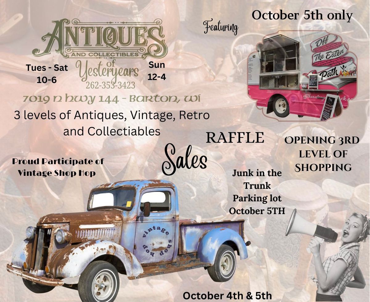 Vintage Shop Hop @ Antiques of Yesteryear\u2019s 