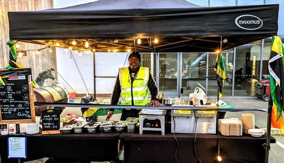 Jamaican street food and live music 