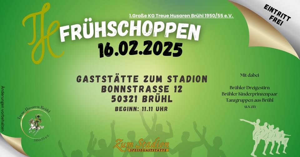 Fr\u00fchschoppen in der Gastst\u00e4tte Zum Stadion