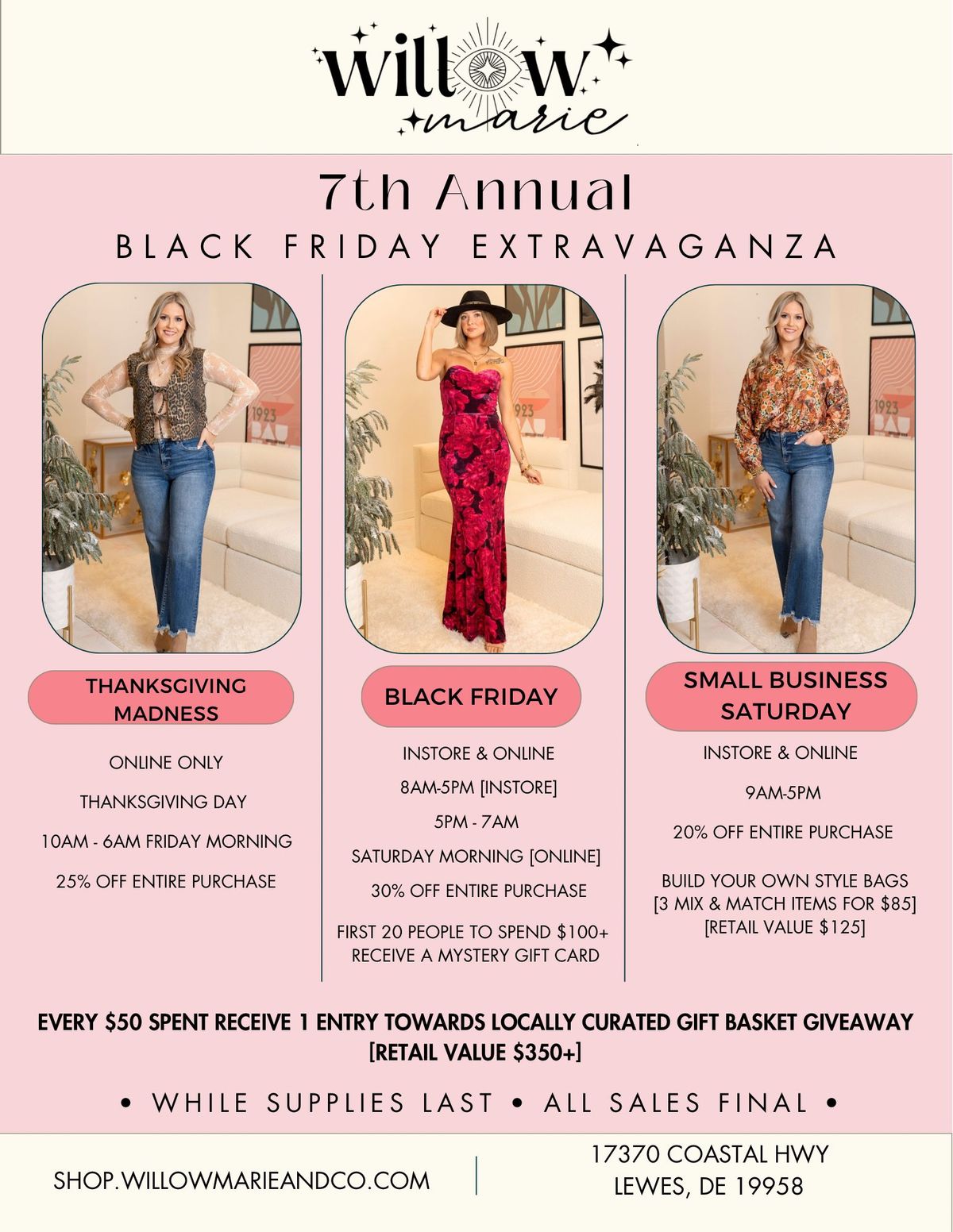 7TH ANNUAL BLACK FRIDAY EXTRAVAGANZA 