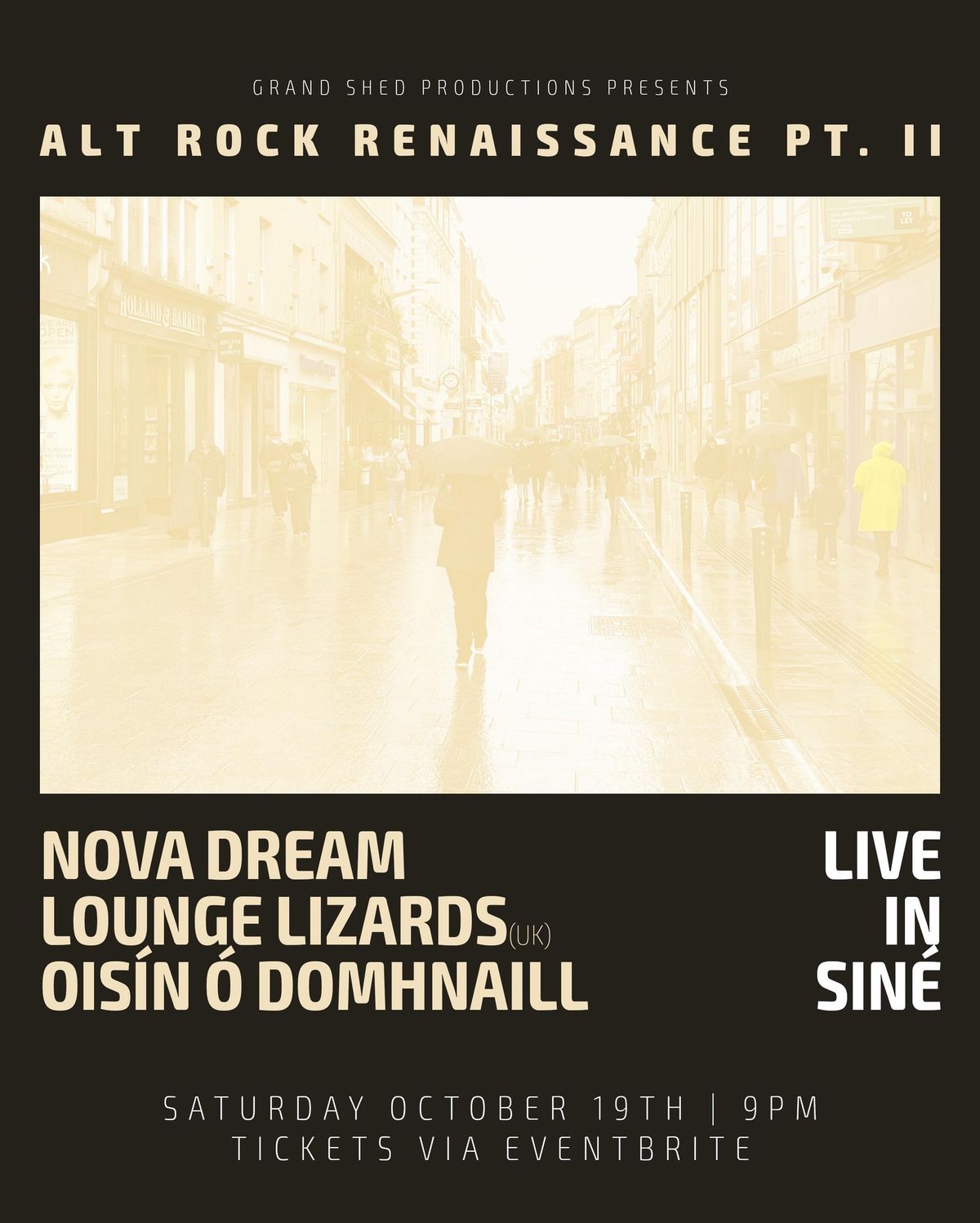 NOVA DREAM \/ LOUNGE LIZARDS \/ OISIN O DOMHNAILL @ SIN E