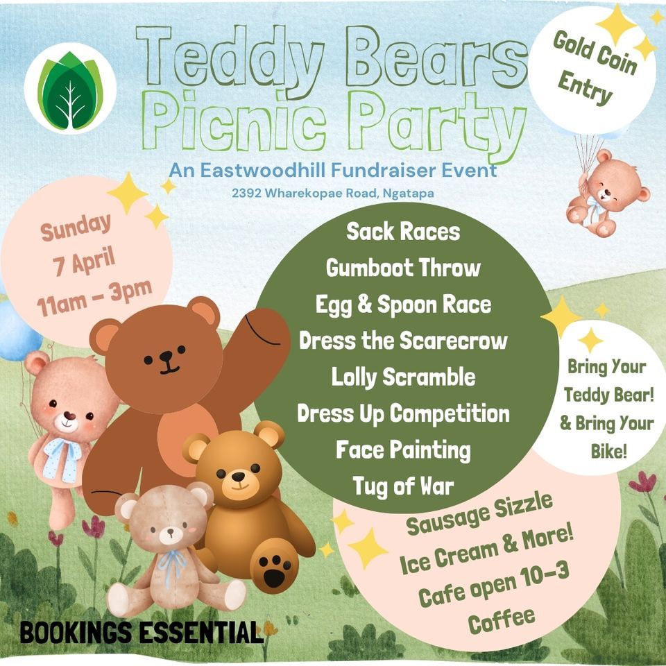 Teddy Bear's Picnic Party - An Eastwoodhill Fundraiser