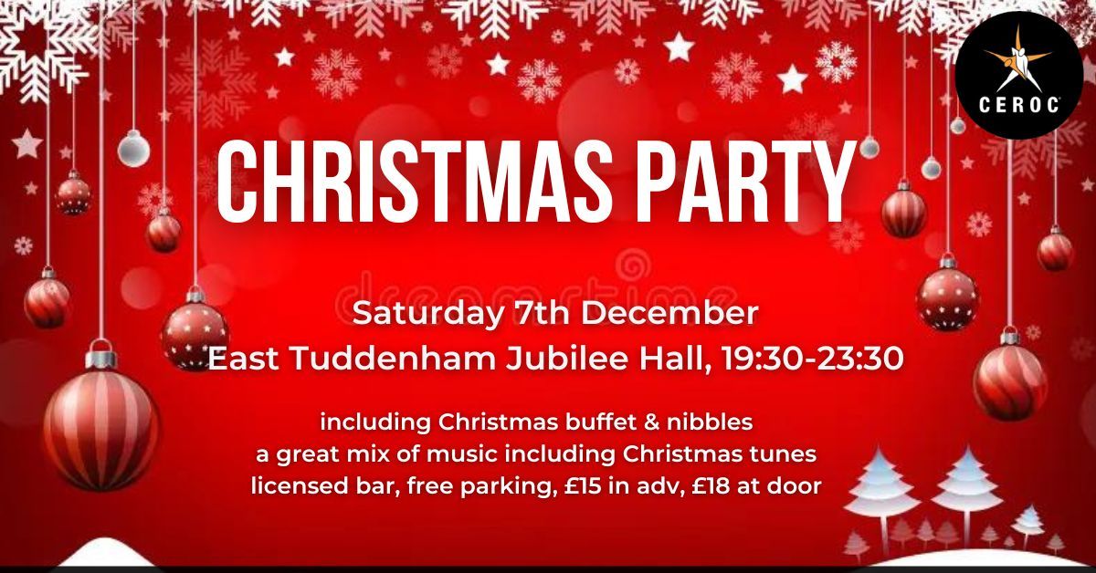 Christmas party - Dancing Through the Decades - East Tuddenham