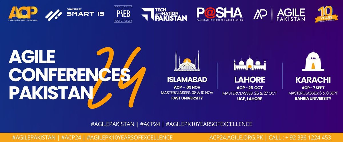 Agile Conference Pakistan 2024 - Islamabad