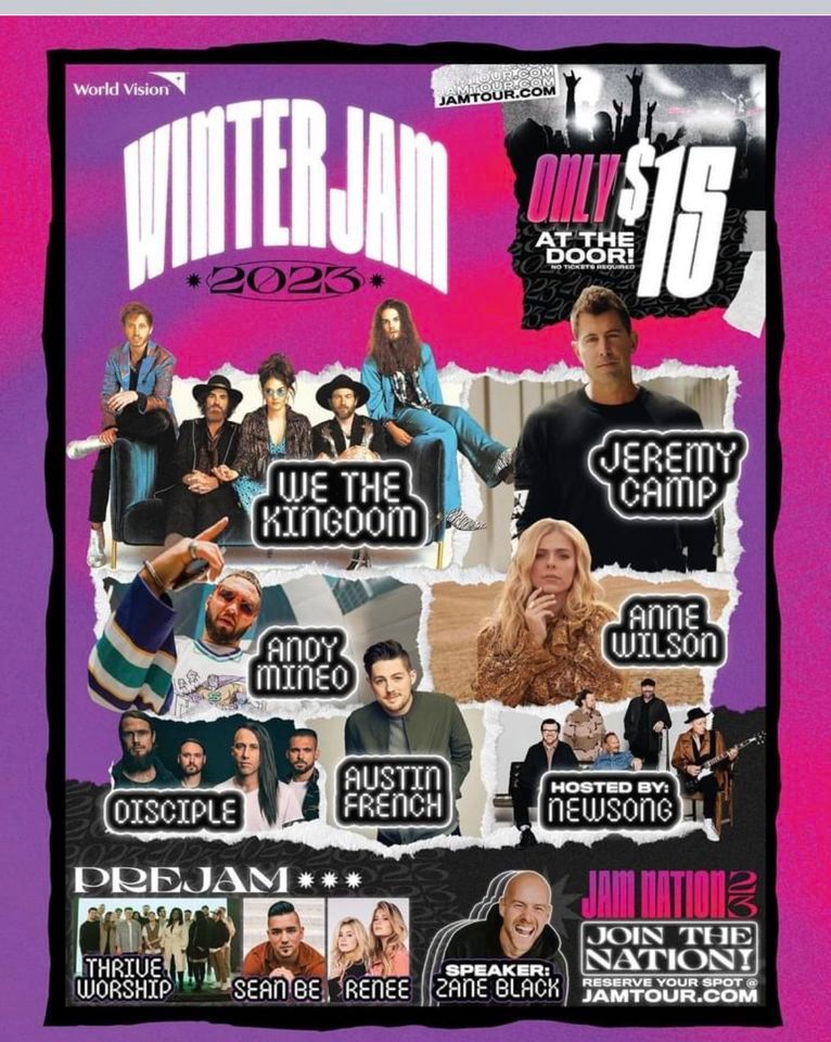 Winter Jam 2023, The Schottenstein Center, Columbus, 28 January 2023