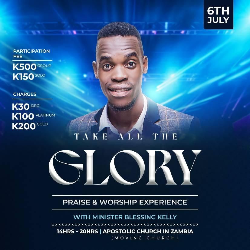 Take all the Glory praise and worship experience 