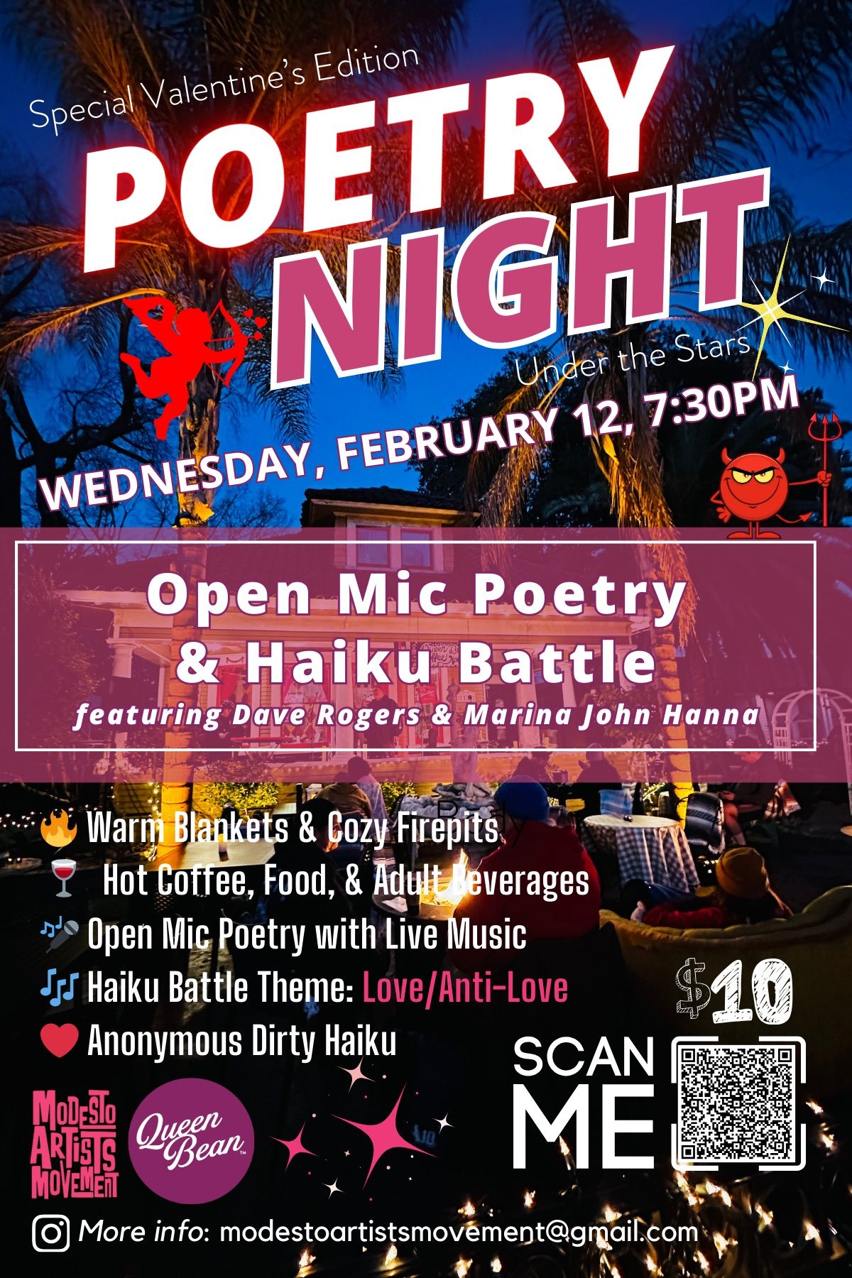 Modesto Artists Movement's Poetry Night & Haiku Battle