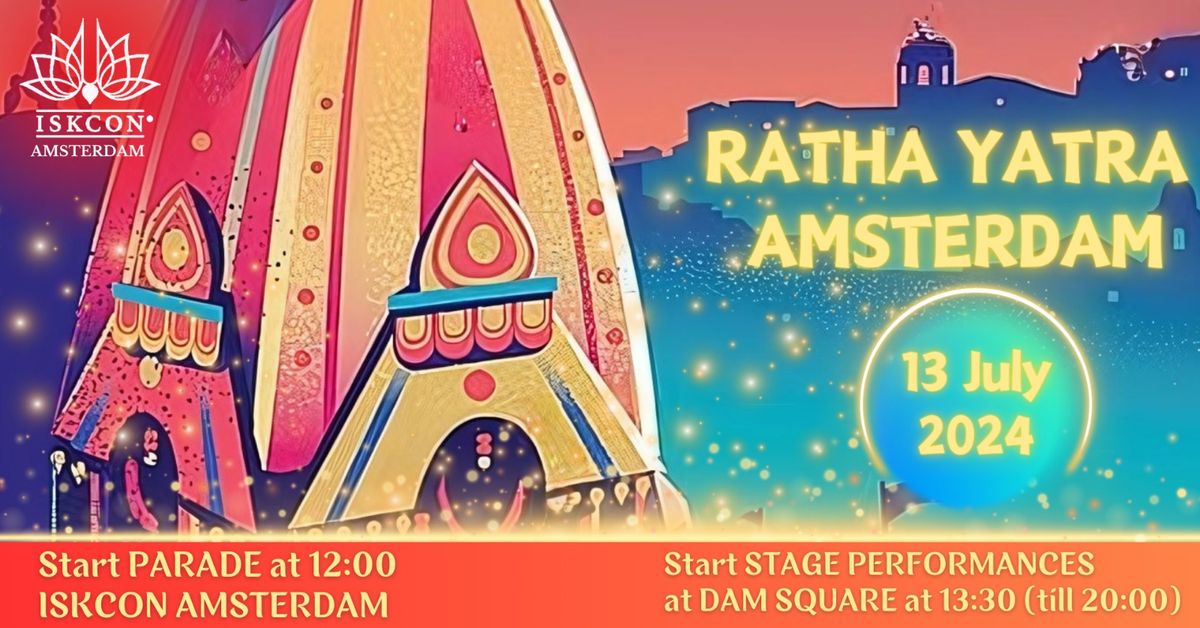 Ratha Yatra Amsterdam 2024 