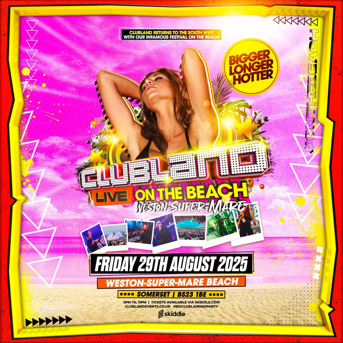 Clubland Live On The Beach 2025 - Weston Super Mare \ud83c\udfd6\ufe0f 