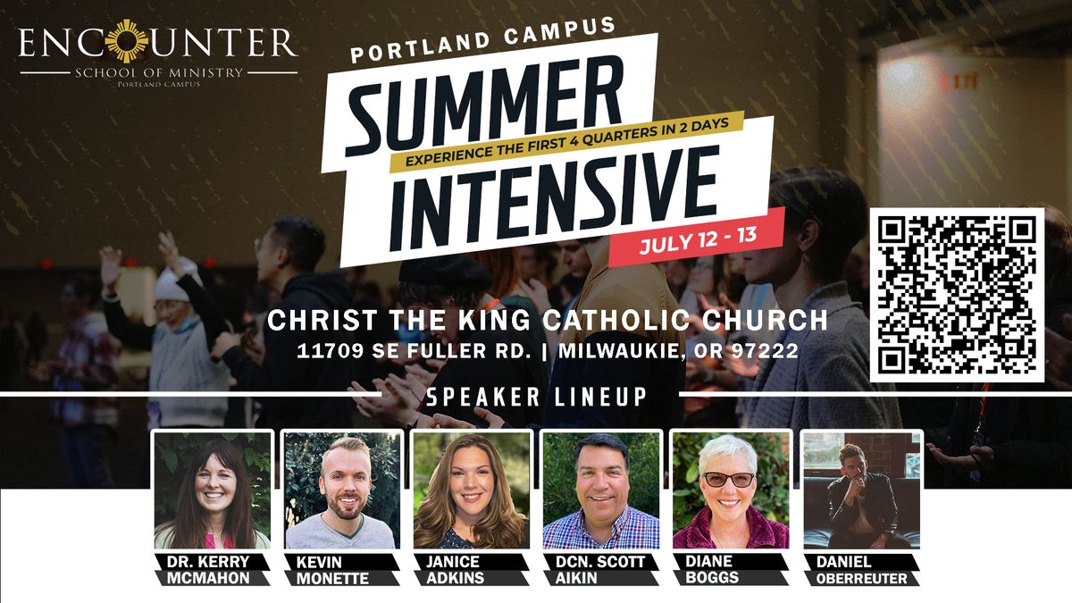 Summer Intensive | Portland Campus July 12-13