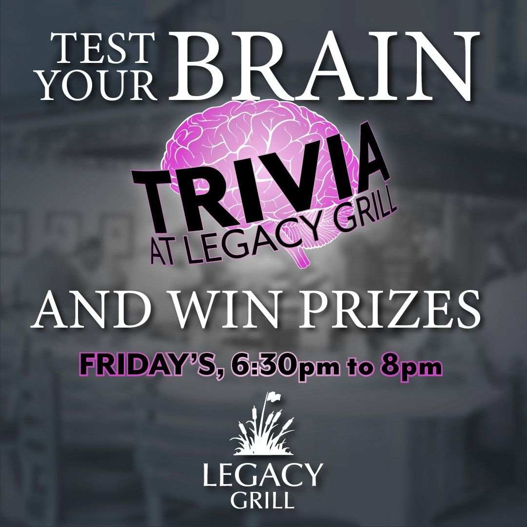 Trivia at Cragun's Legacy Grill