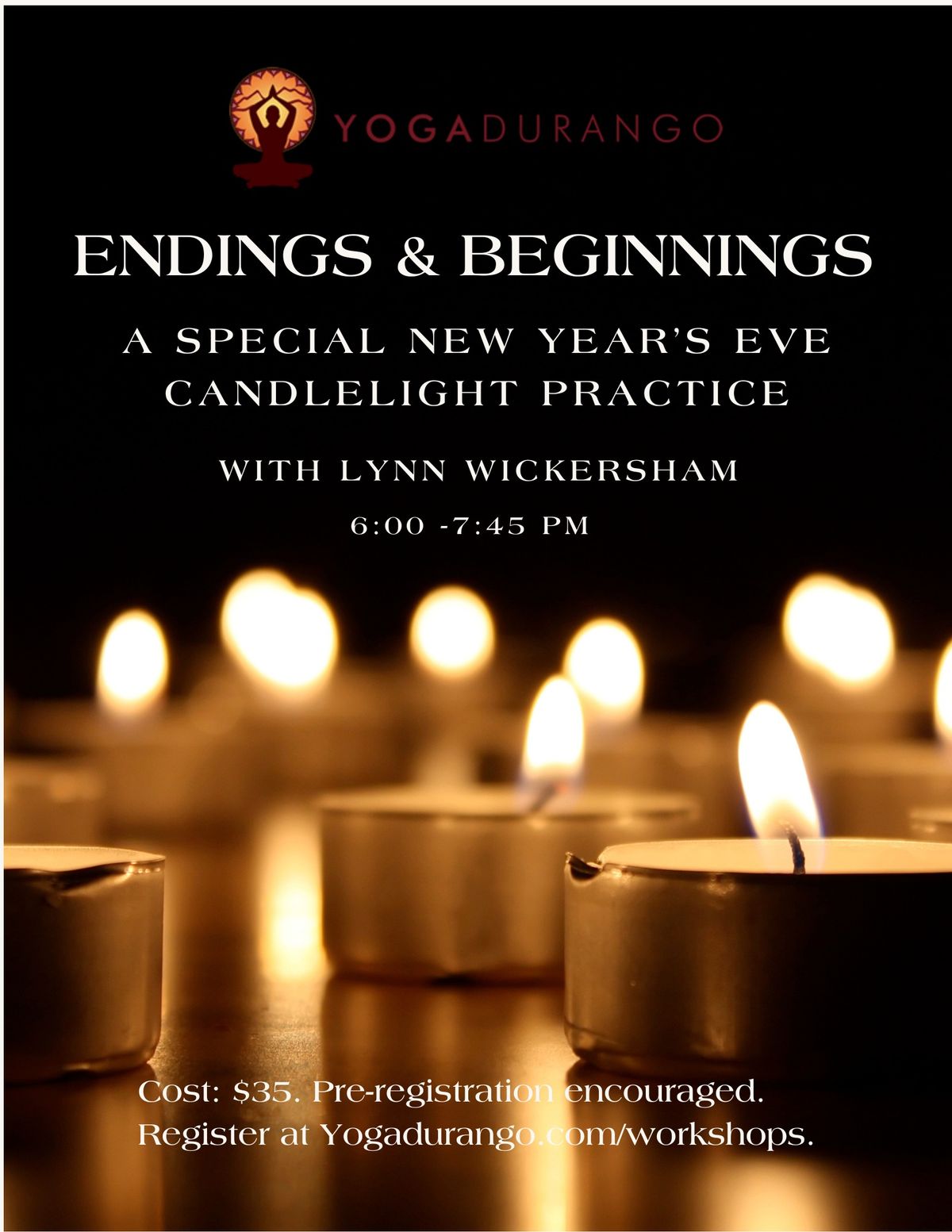 Endings & Beginnings: A Special New Year's Eve Practice